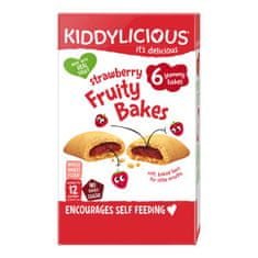 Kiddylicious KIDDYLICIOUS Koláčky jahodové 6x22 g