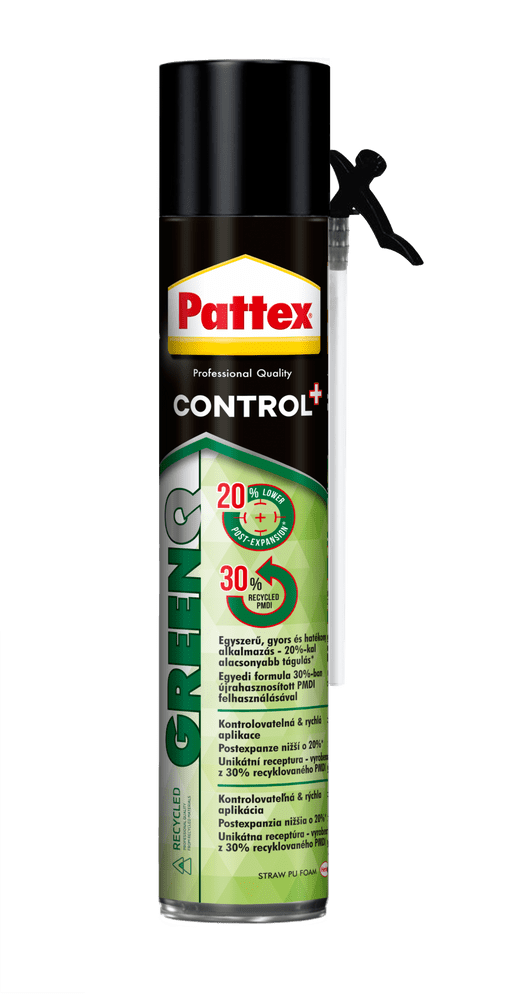 Pattex PU pěna GreenQ - trubičková, EKO, 750 ml