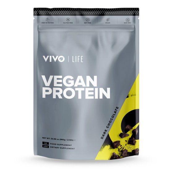 VivoLife RITUAL - KONJAK VEGAN PROTEIN (960 g), tmavá čokoláda, rostlinný protein