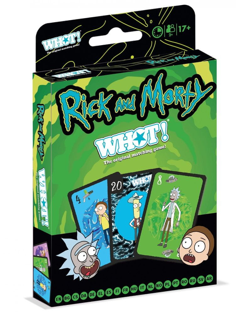 Levně Winning Moves WHOT Rick and Morty