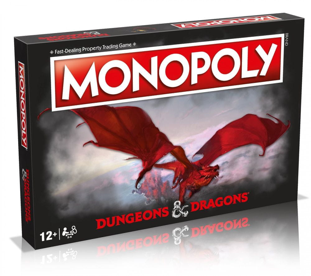 Levně Winning Moves Monopoly Dungeons and Dragons Anglická verze