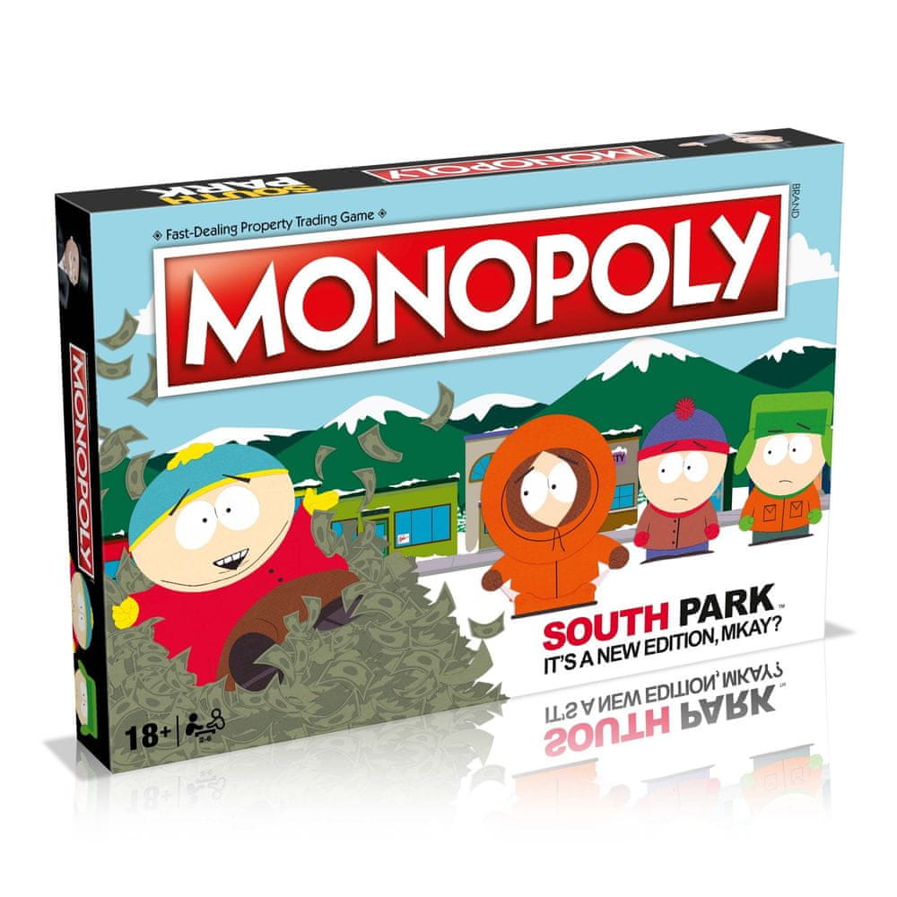 Winning Moves Monopoly South Park Anglická verze