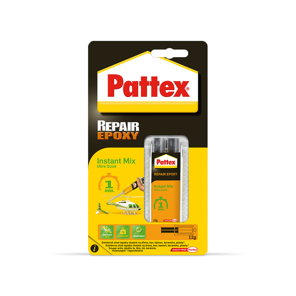Pattex lepidlo Repair Epoxy Ultra Quick 1 min, 11 ml