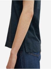 Tom Tailor Tmavě modré dámské basic tričko Tom Tailor XS