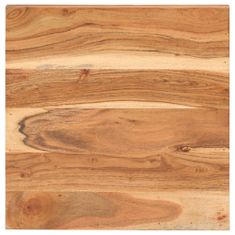 Greatstore Bistro stůl čtvercový 50 x 50 x 75 cm masivní akáciové dřevo