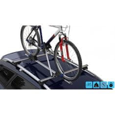 Menabo Střešní nosič na 1 jízdní kolo Asso - aluminium / zamykací