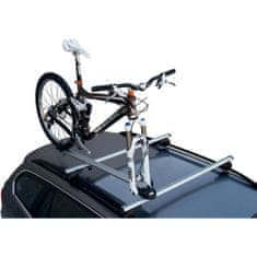 Menabo Střešní nosič na 1 jízdní kolo Bike Pro - aluminium / nezamykací / uchycení za přední vidlici
