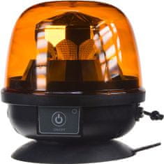 Aroso Maják výstražný oranžový LED diodový - magnetické uchycení / vestavěný akumulátor Li-Pol / celoevropská homologace E ECE