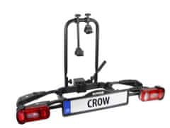 EUFAB Nosič kol Crow Plus - 2 kola, na tažné zařízení