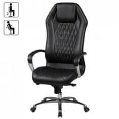 Bruxxi Kancelářská židle Liner, 136 cm, černá