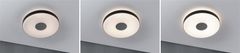 Paulmann PAULMANN LED stropní svítidlo Smart Home Zigbee Puric Pane Effect 2700K 230V 16 / 1x1,5W stmívatelné černá/šedá 79778