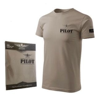 ANTONIO Tričko s nápisem PILOT GR