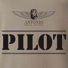 ANTONIO Tričko s nápisem PILOT GR, S