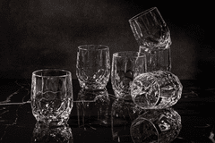 Sklenice na whisky 6 ks. průhledný PRESTIGE DESIRE 