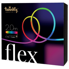 Twinkly FLEX ohebná trubice 200LED, 2m