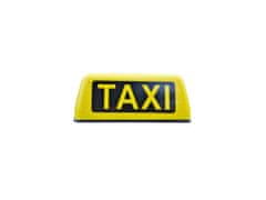 Alum online Taxi světlo na střechu auta s magnetem, 12V - 35x15x12 cm