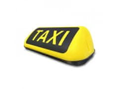 Alum online Taxi světlo na střechu auta s magnetem, 12V - 35x15x12 cm