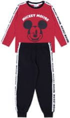 Červeno-černé pyžamo MICKEY MOUSE DISNEY, 3-4 let 104 cm 