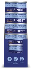 Fish4Dogs Konzerva pro psy Finest s bílou rybou, sladkými bramborami a zelenými fazolkami 12x 85 g