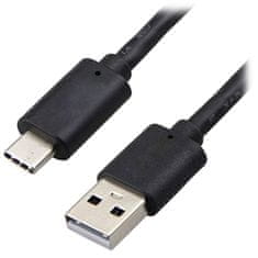Northix Kabel USB na USB-C – 1,5 m – černý 