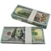 Falešné peníze – 100 amerických dolarů (100 bankovek) 