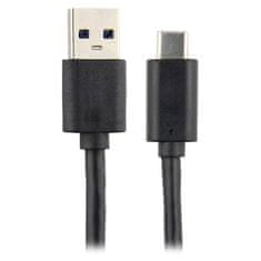 Northix Kabel USB na USB-C – 1 m – černý 