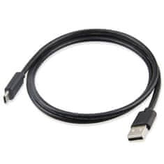 Northix Kabel USB na USB-C – 1 m – černý 