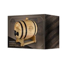 Northix Sud na víno a whisky s kohoutkem - Dřevo - 3 l 