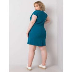 BASIC FEEL GOOD Dámské šaty plus size KORI námořní modrá RV-SK-6642.89_365067 4XL