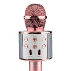 Northix KTV - Bezdrátový Karaoke Mikrofon - Rosé 