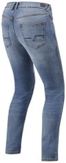 REV´IT! kalhoty jeans VICTORIA SF Short dámské classic modré 31