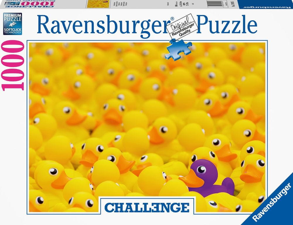 Ravensburger Challenge Puzzle: Kachny 1000 dílků