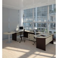 Lenza Kancelářský stůl Berlín 160x100 cm - B102 - 3D564