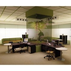 Lenza Kancelářský stůl Berlín 160x100 cm - B104 - 3D2141
