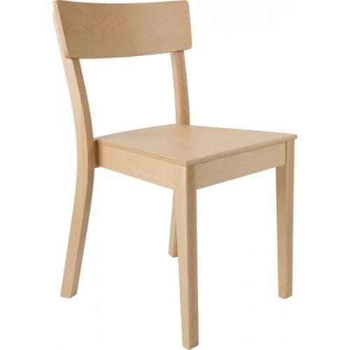 Alba Jídelní dřevěná židle ENRICO - 3D4870