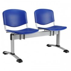 Alba Plastová lavice do čekáren IMPERIA - 2-5 sedadel - výběr barevného provedení - 3D2857