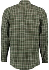Orbis textil Orbis košile zelená kostkovaná 4066/55 dlouhý rukáv Varianta: 37/38
