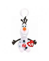 Hollywood Plyšová klíčenka - sněhulák Olaf se zvukem - Frozen 2 - 10 cm
