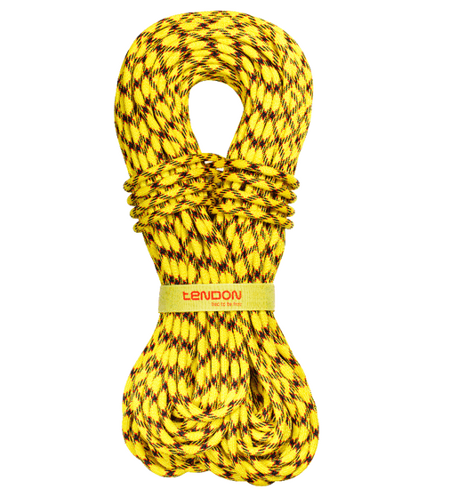 Tendon Horolezecké lano Tendon Master 9.7 Complete Shield žlutá|60m