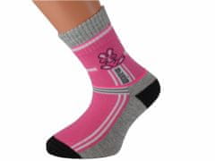 Funkční ponožky Felix - DĚTSKÉ, růžová, 27 - 30
