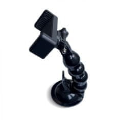 MG Suction Cup držák na sportovní kamery + adaptér na mobil, černý