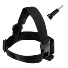 MG Headband čelenka na sportovní kamery, černá