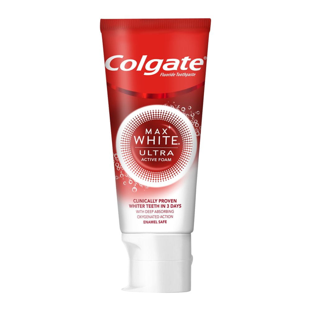 Levně Colgate Max White Ultra Active Foam bělicí zubní pasta 50 ml