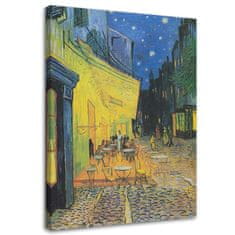 shumee Obraz, Kavárna terasa v noci - reprodukce V. van Gogha - 40x60