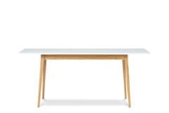 Konsimo Jídelní stůl Frisk bílý rozkládací Rozměr: 140 - 180 cm