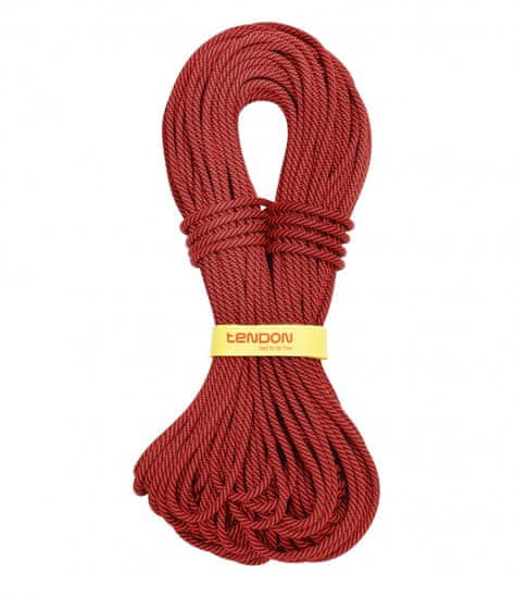 Tendon Horolezecké lano Tendon Master 7,8 Complete Shield červená|50m