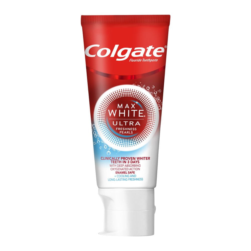 Levně Colgate Max White Ultra Fresh Pearls bělicí zubní pasta 50 ml