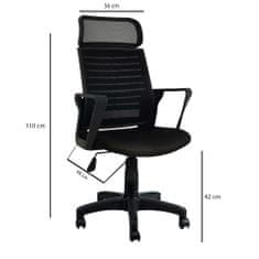 ASIR GROUP ASIR Kancelářská židle BORICCI černá