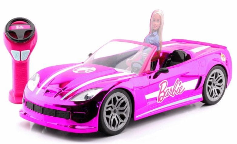 Mondo Motors RC-Dream car Barbie 42cm 2,4Ghz, růžová lesklá