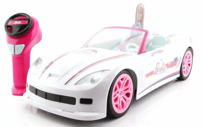 Mondo Motors RC-Dream car Barbie 42cm 2,4Ghz, bílá
